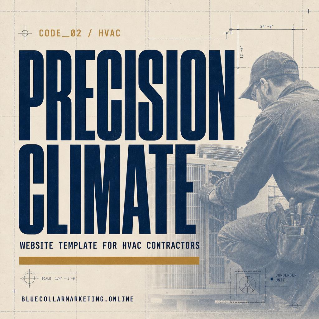 Precision Climate — HVAC website template
