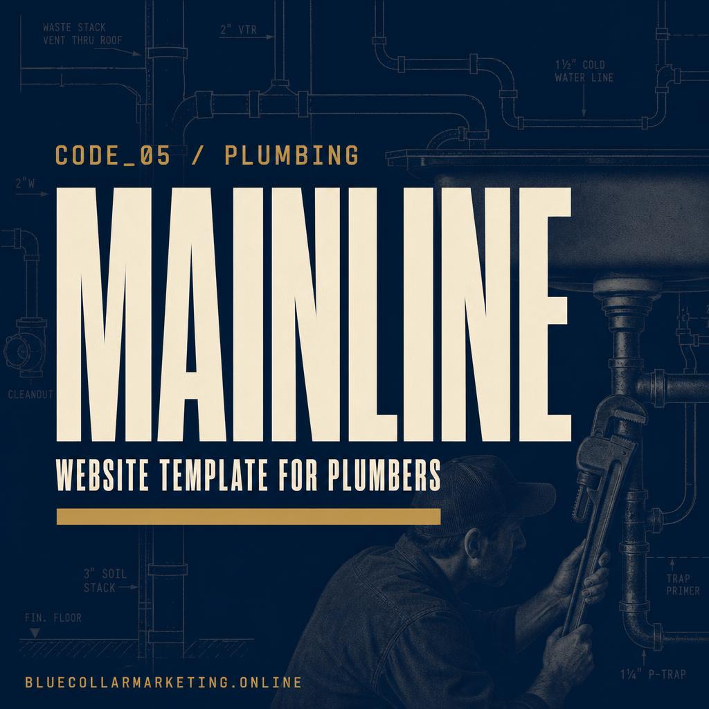 Mainline — Plumbing website template